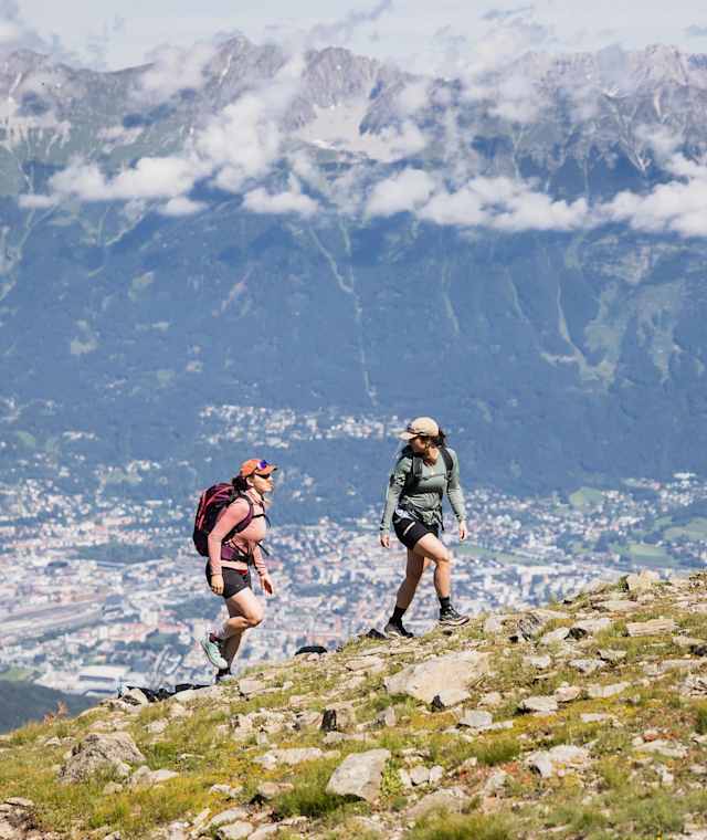 Die letzten Meter zum Patscherkofel-Gipfel