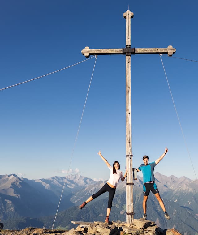 Am Gipfelkreuz