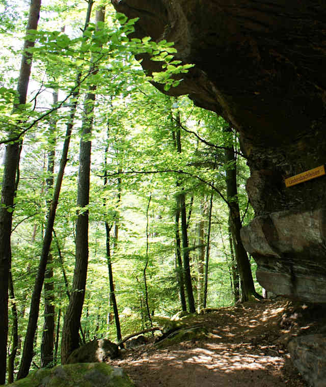 Lindersbachfelsen