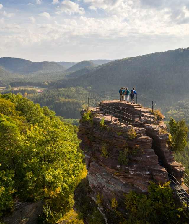 Burgmassiv Alt-Dahn