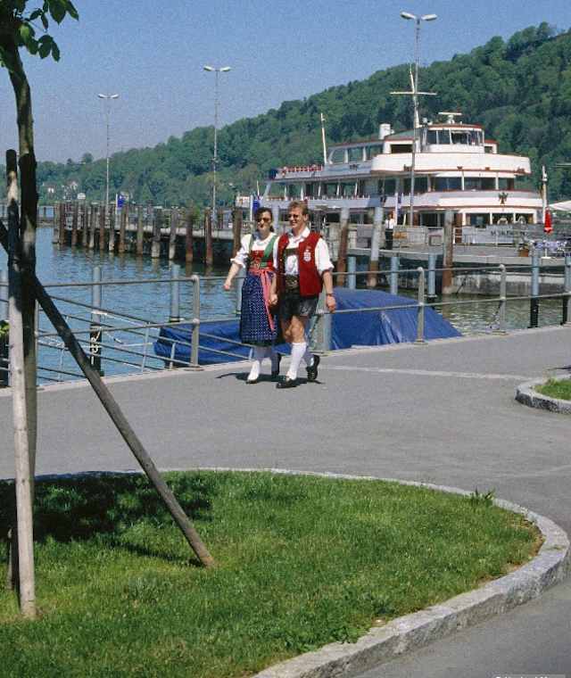 Bregenz die Richtung am Großparkplatz entlang.