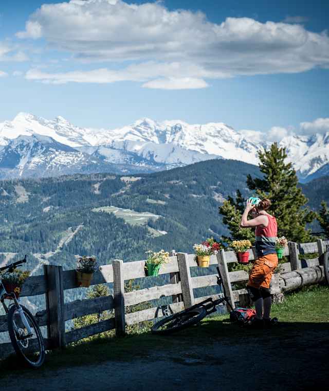 Ausblick von der Pfarrachalm