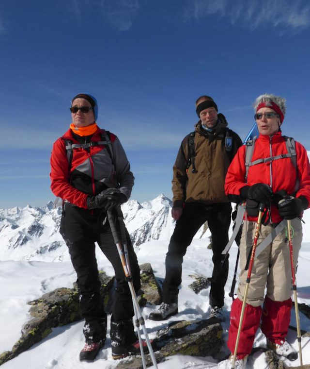 Auf dem Gleirscher Roßkogel
