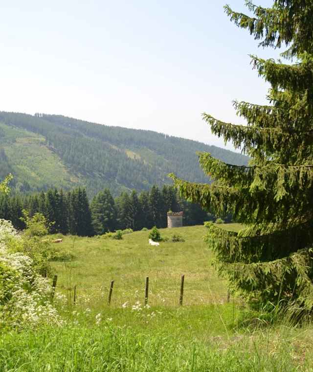 Pulverturm in Stoffen
