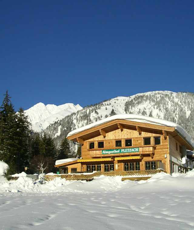 Pletzachalm im Winter