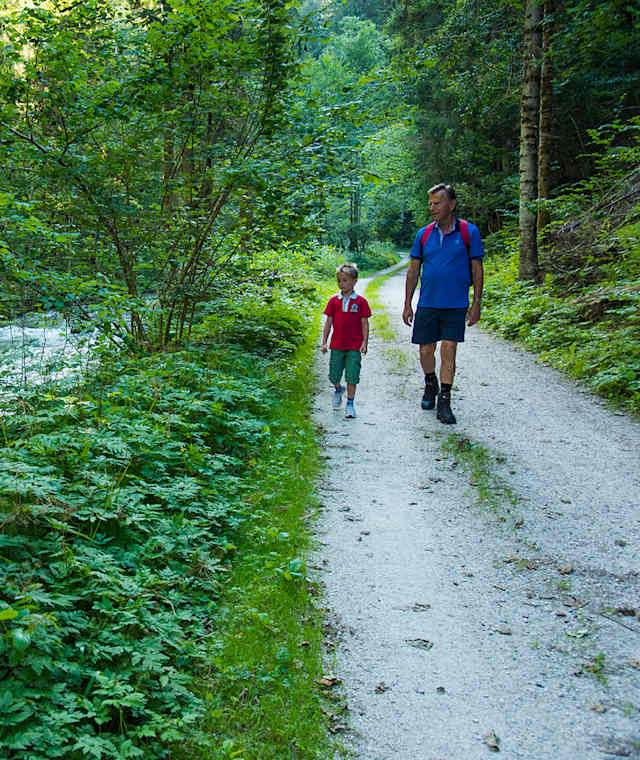 Unterwegs im  Poitschacher Graben