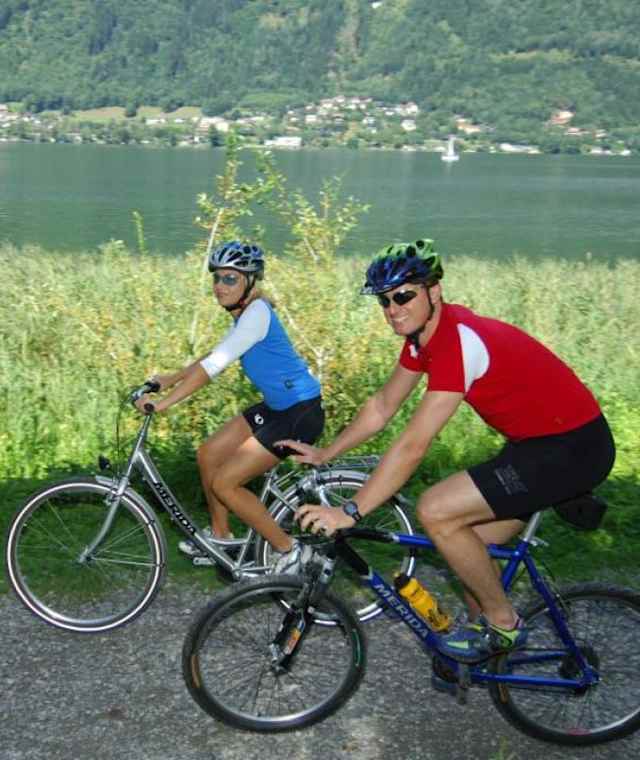 Mountainbiken am Ossiacher See