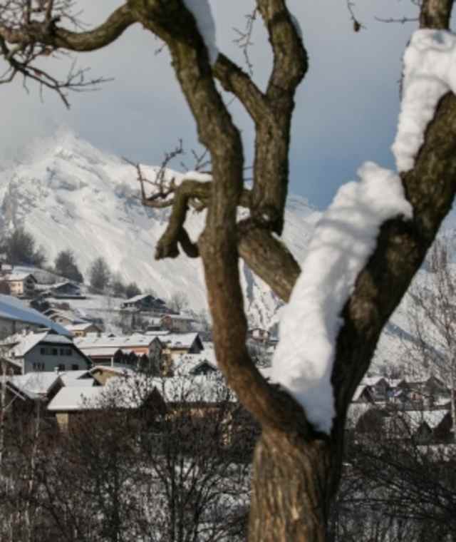 Winterspaziergang über die Dörfer