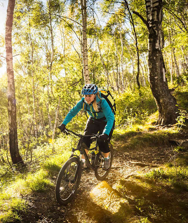 Symbolfoto Mountainbiken