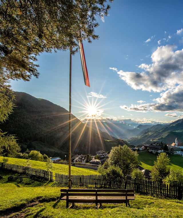 Aussicht vom Pstosser Bühl