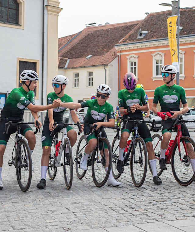 Die erste Etappe der Radjugendtour beginnt in Hartberg.