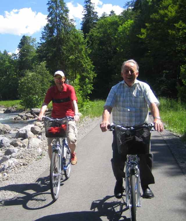 Radweg Au-Schnepfau