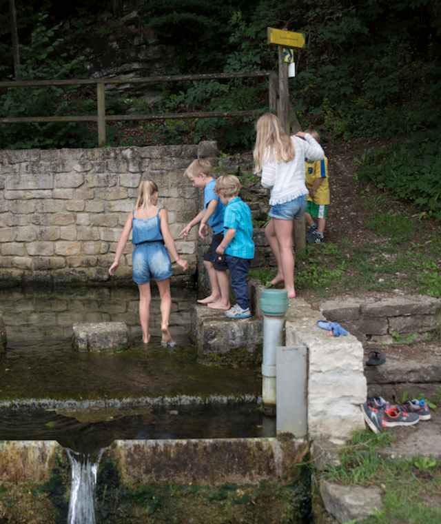Der Blaubrunnen in Altdorf