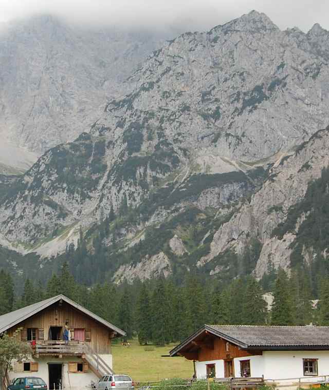 Die Rohntalalm - schöne Familientour im Naturpark Karwendel