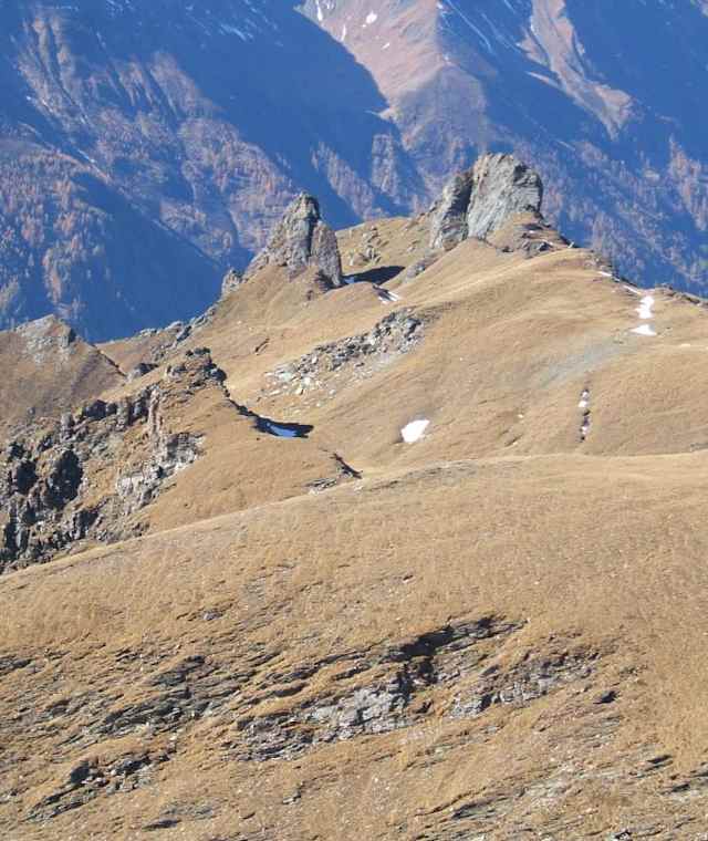 Rückblick von Kleiner Maresenspitze zu Törlköpfen