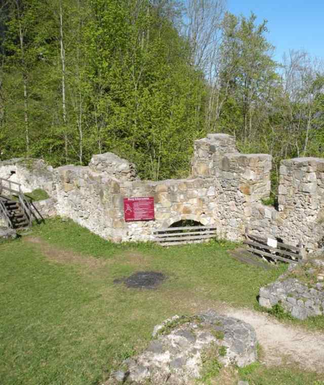 An der Ruine