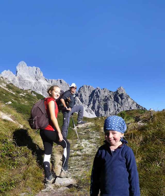 Trekking mit Kindern 