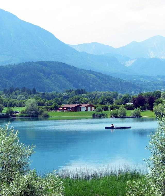 Seen, Wälder und Wiesen in der Region Rosental in Kärnten
