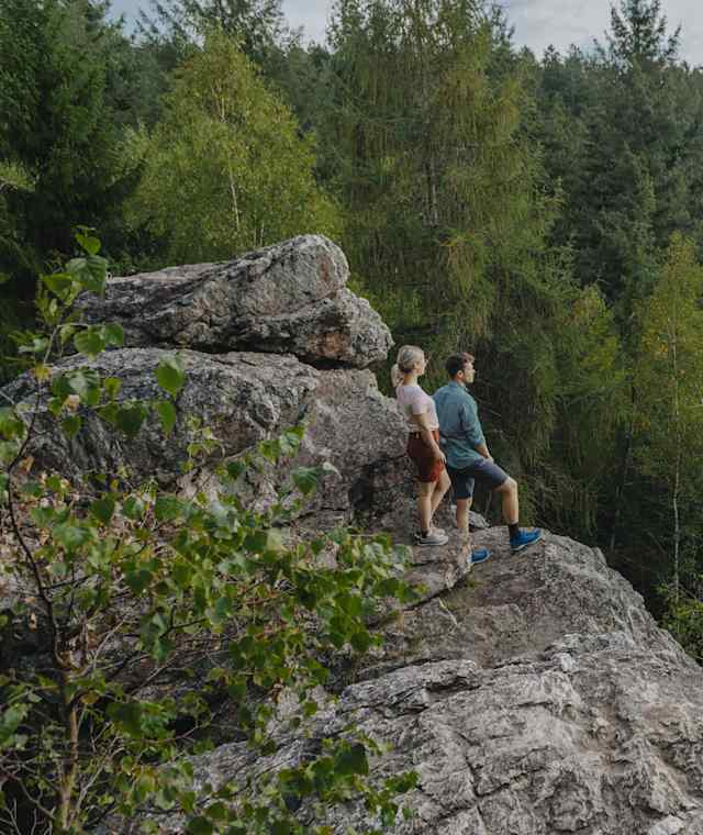 Aussicht vom grossen Teufelsfelsen