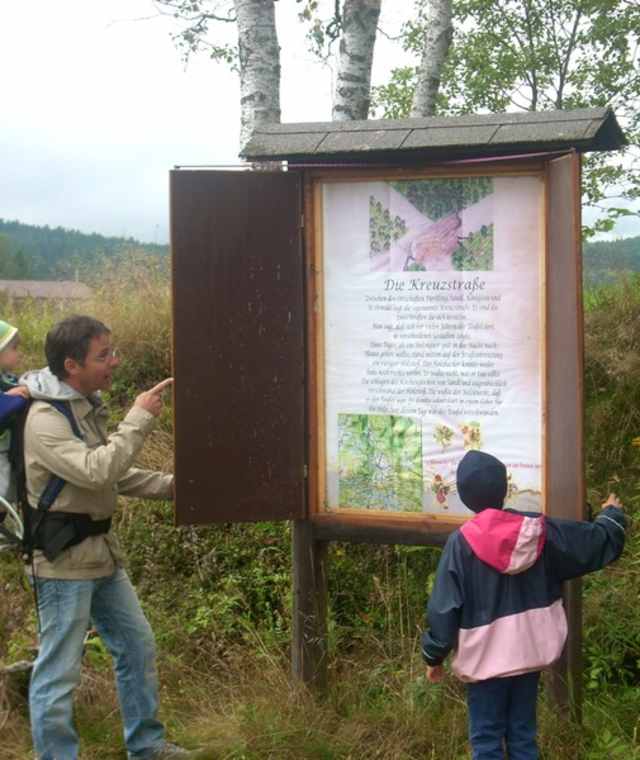 Sagenwanderweg Schautafel