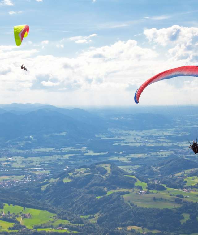 Ausblick vom Hochriesgipfel