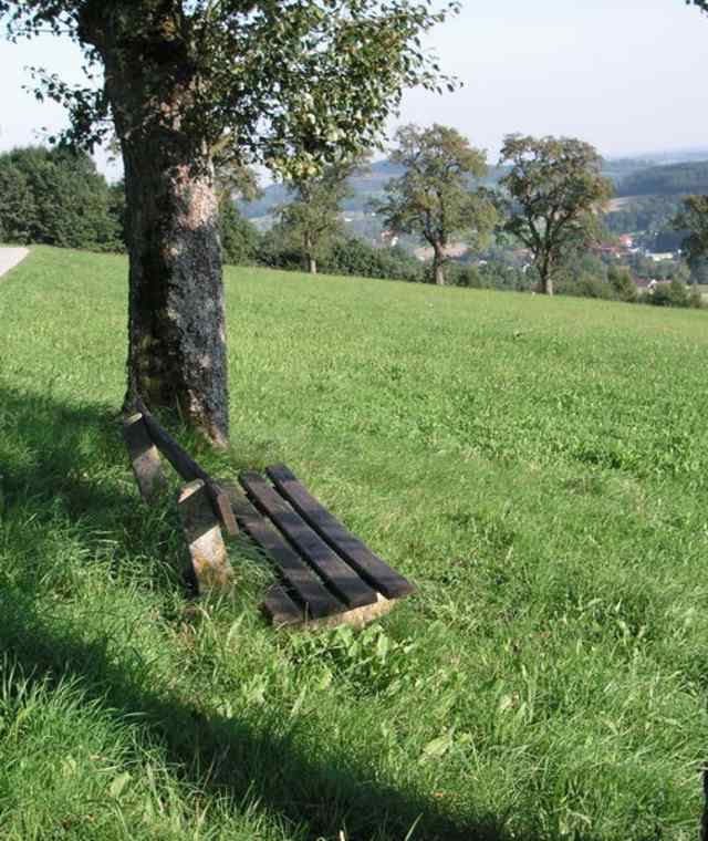 Tolle Rastmöglichkeiten am Samareiner Jakobsweg