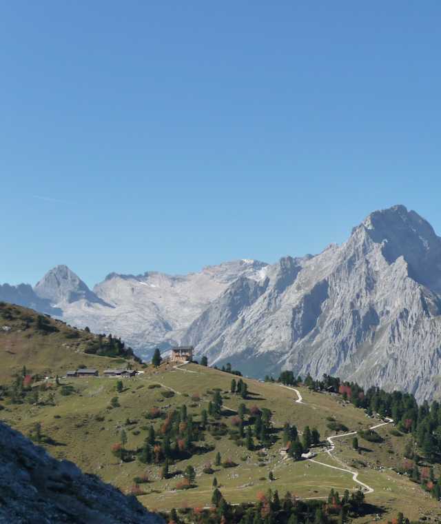 Blick zur Alpspitze