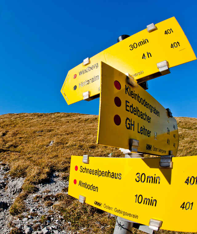 Auf der Schneealm