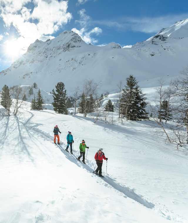 Schneeschuhtour an der Bieler Höhe