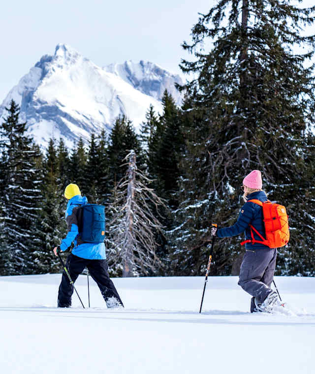 Auf der Schneeschuhtour