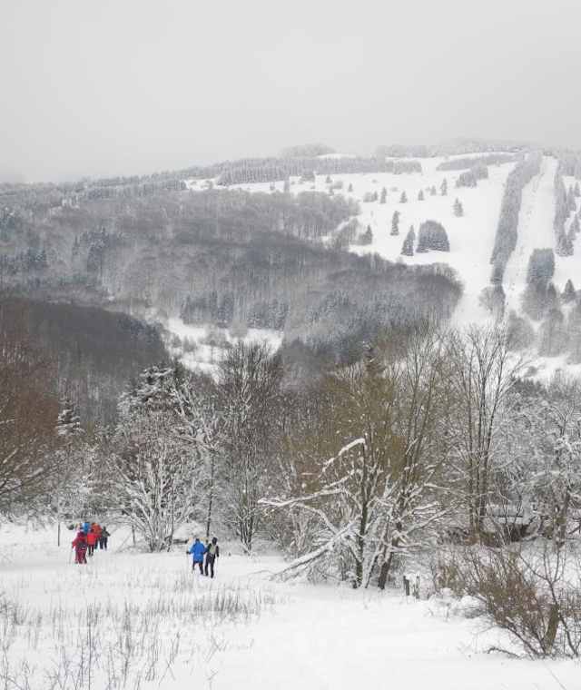 Schneeschuhwandern am Himmeldunkberg