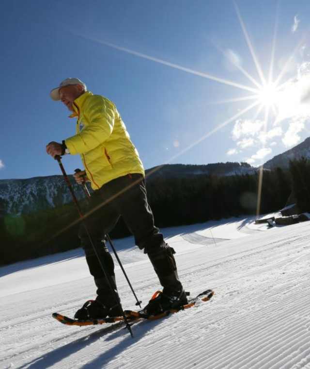 Schneeschuhwandern bei Lackenhof