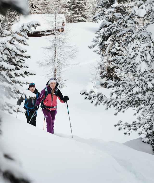 Schneeschuhwandern in Alta Badia