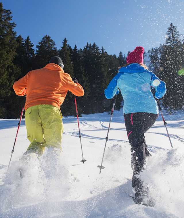 Schneeschuhwanderung Hinteres Hörndle