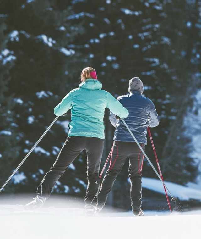 Auf der Seenloipe im Stubaital