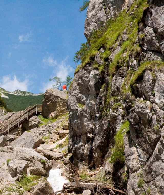 Silberkarklamm, Dachstein