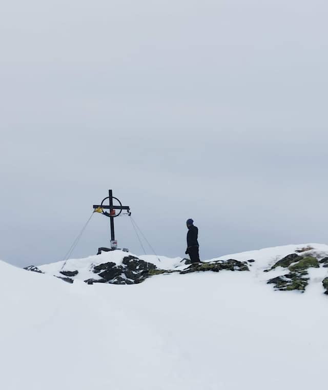 Das Gipfelkreuz der Grafenspitze