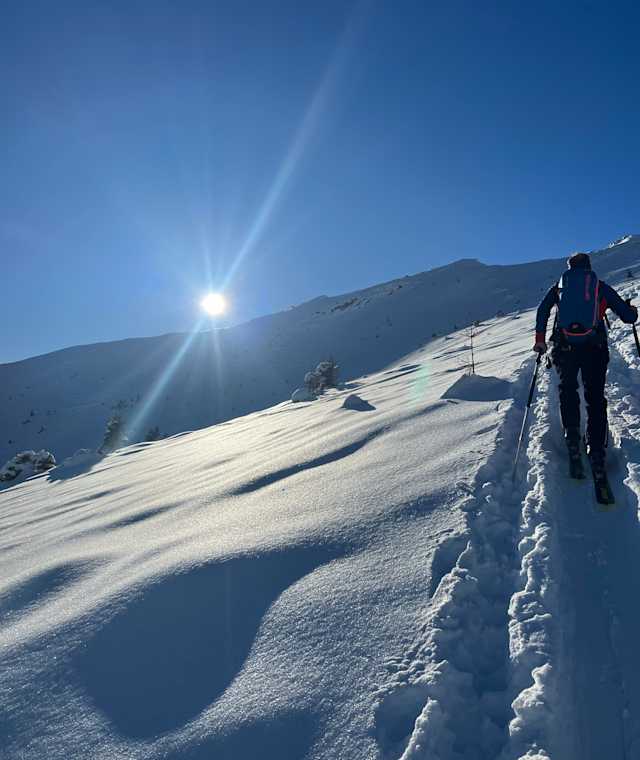 Skitour auf den Kalkbretterkopf