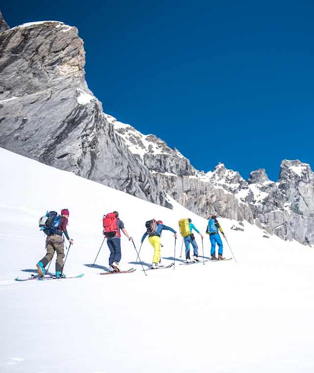 Aufstieg zum Piz Segnas