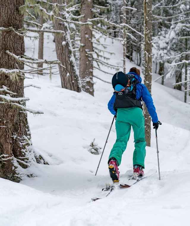 Durch den Wald geht es hinauf zur Stubneralm