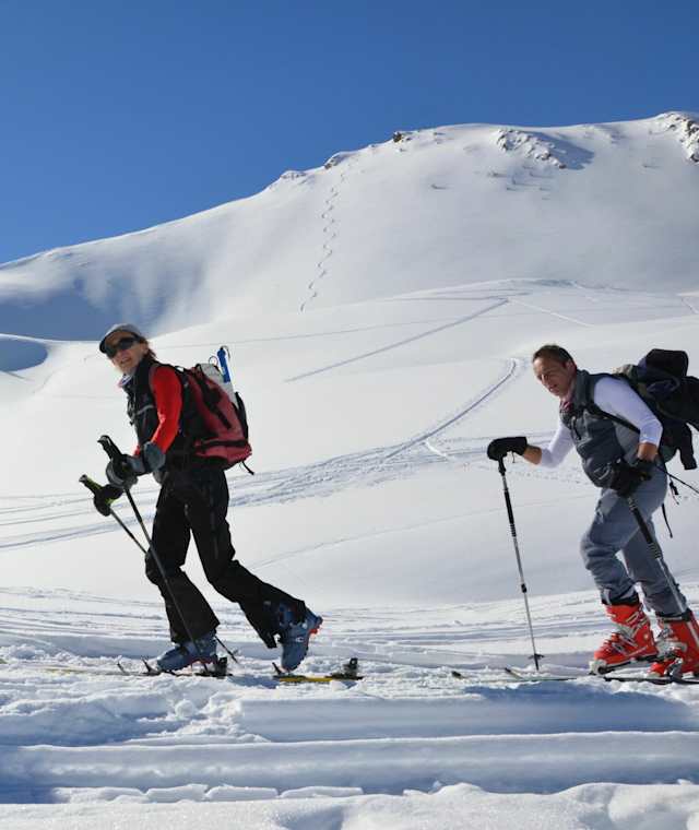 Anstieg Vennspitz von Padaun, Valsertal