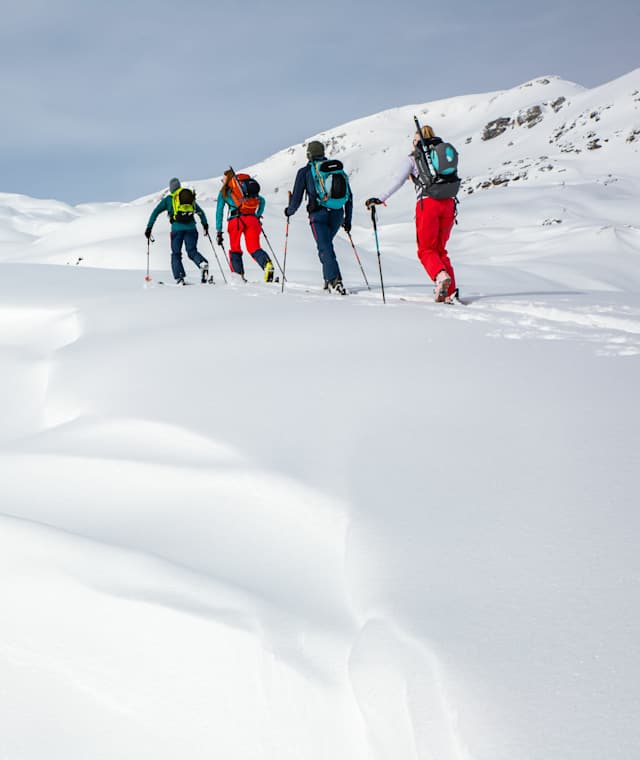 Aufstieg zum Piz Tarantschun