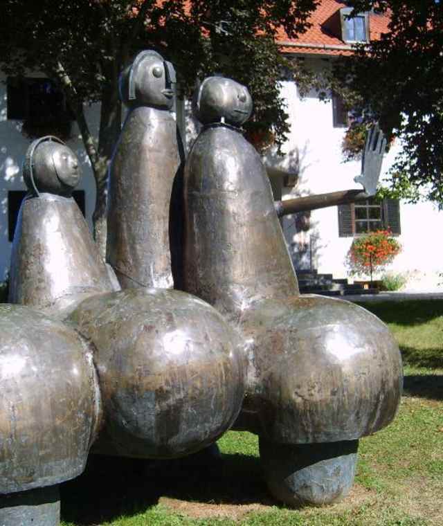 Heinrich Kirchner Plastiken - Mondfahrer