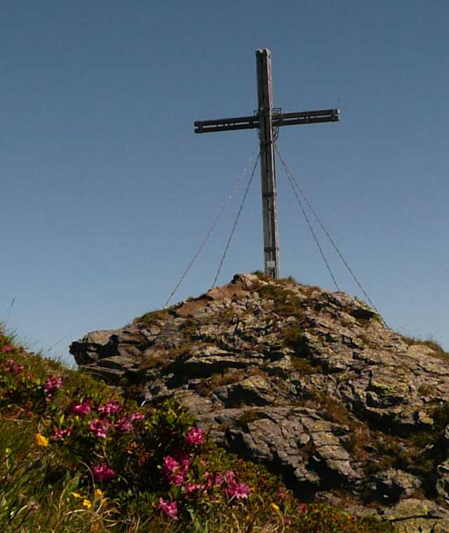 Spitzköfele Gipfelkreuz