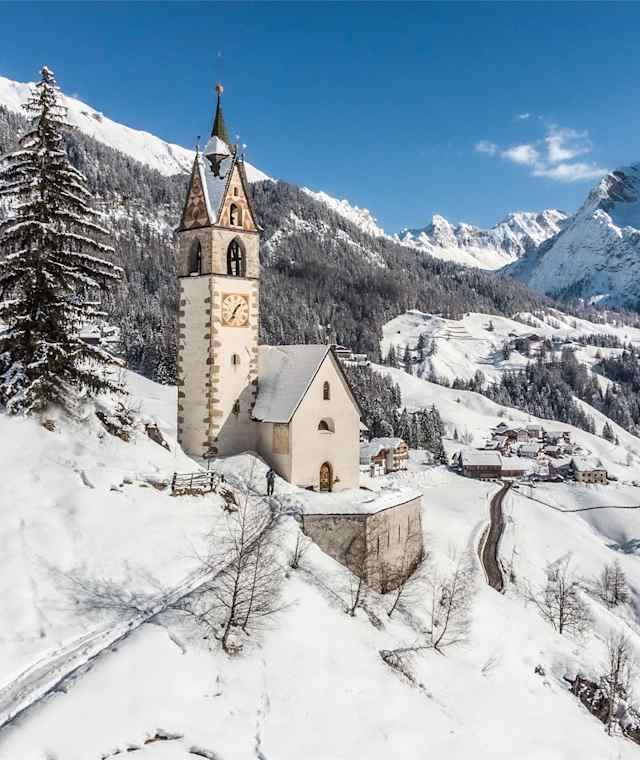 Kirche zur Hl. Barbara in La Val