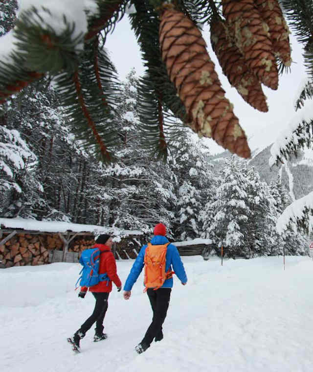 Winterwandern in Stanzach