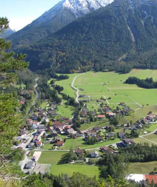 Blick auf Stanzach