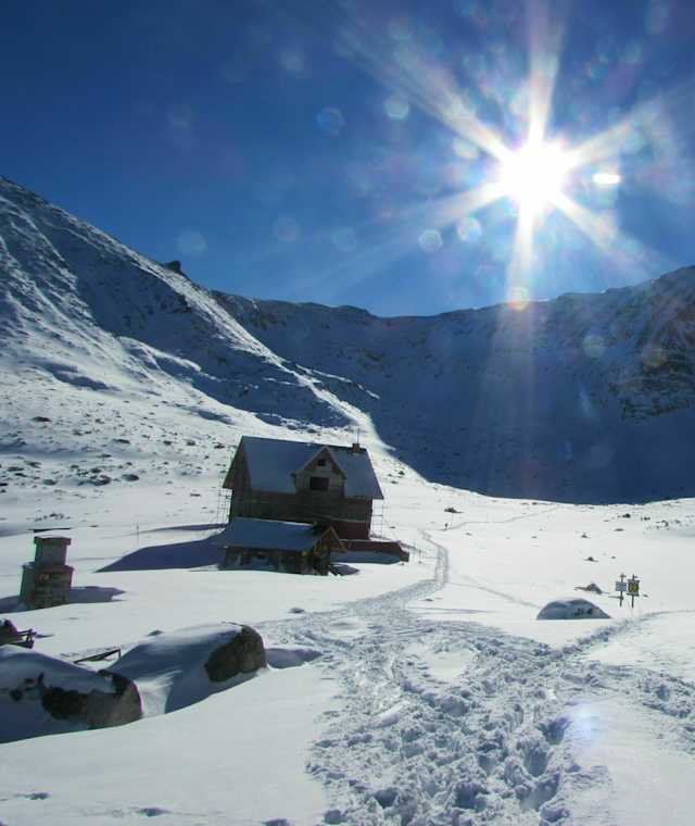 Irecek von der Schutzhütte Musala aus gesehen