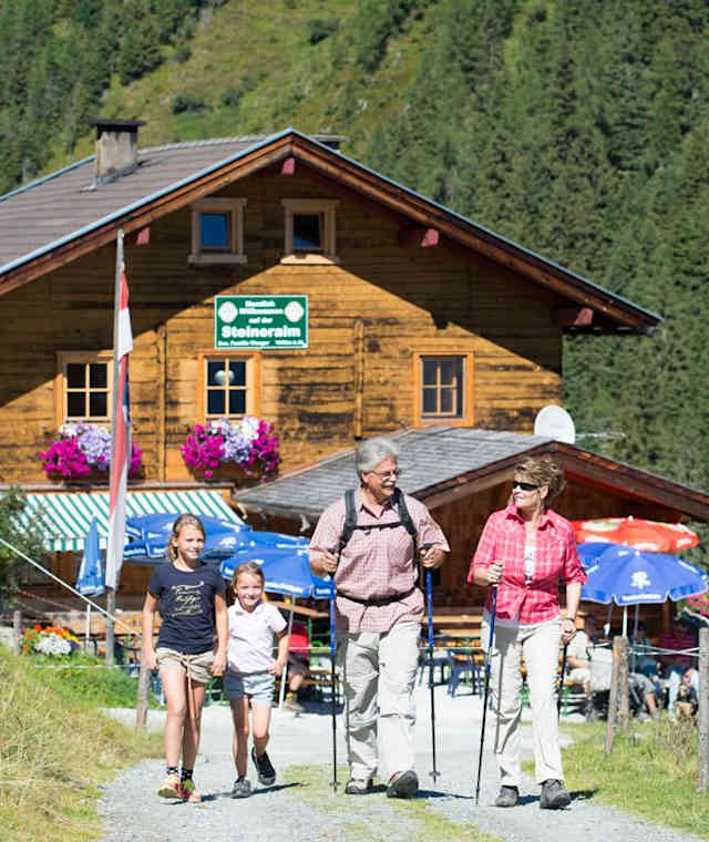 Familienausflug zur Steineralm