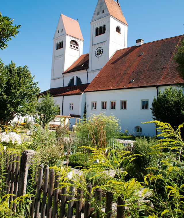 Die Klosterkirche von Steingaden.